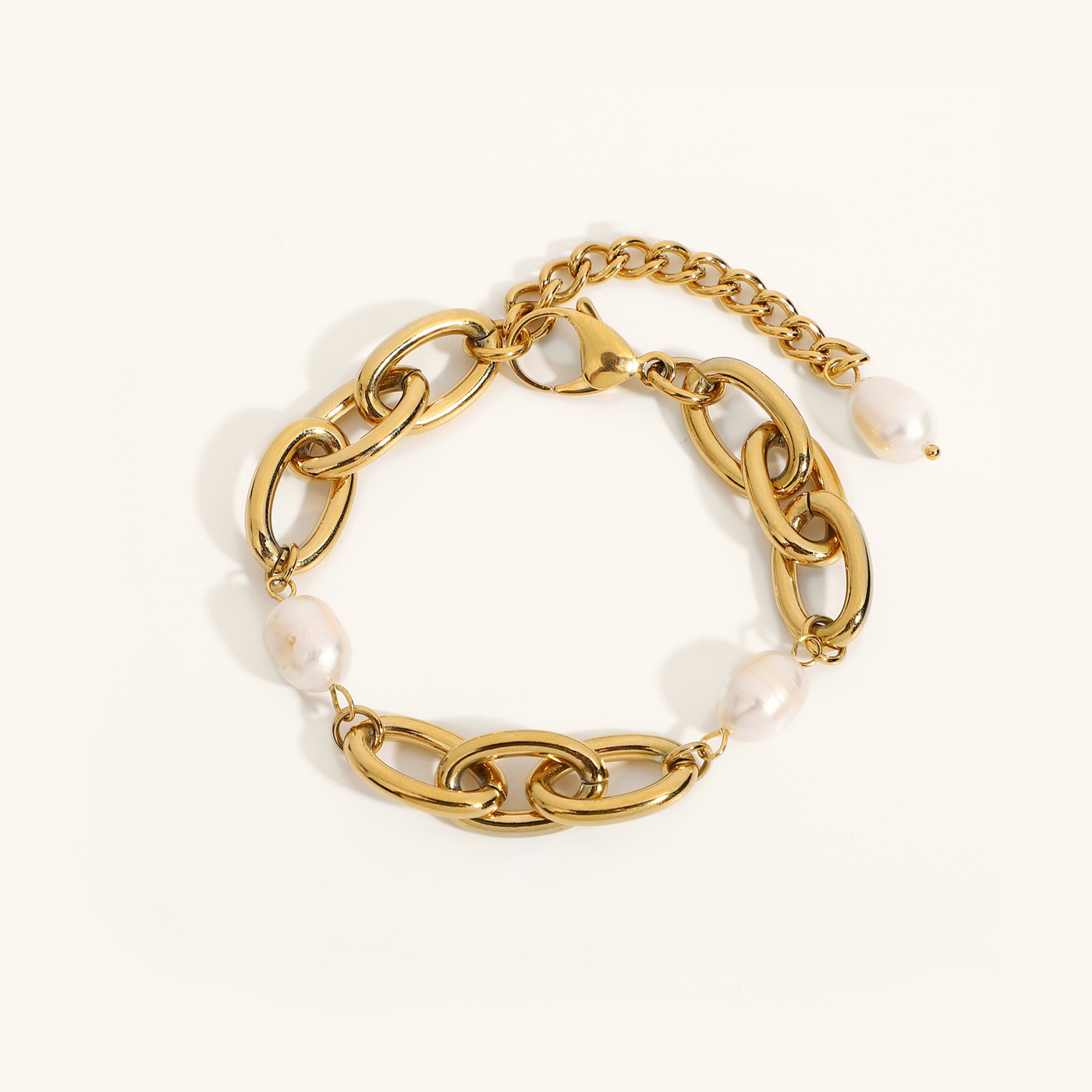 Adriana Freshwater Pearl Chain Bracelet