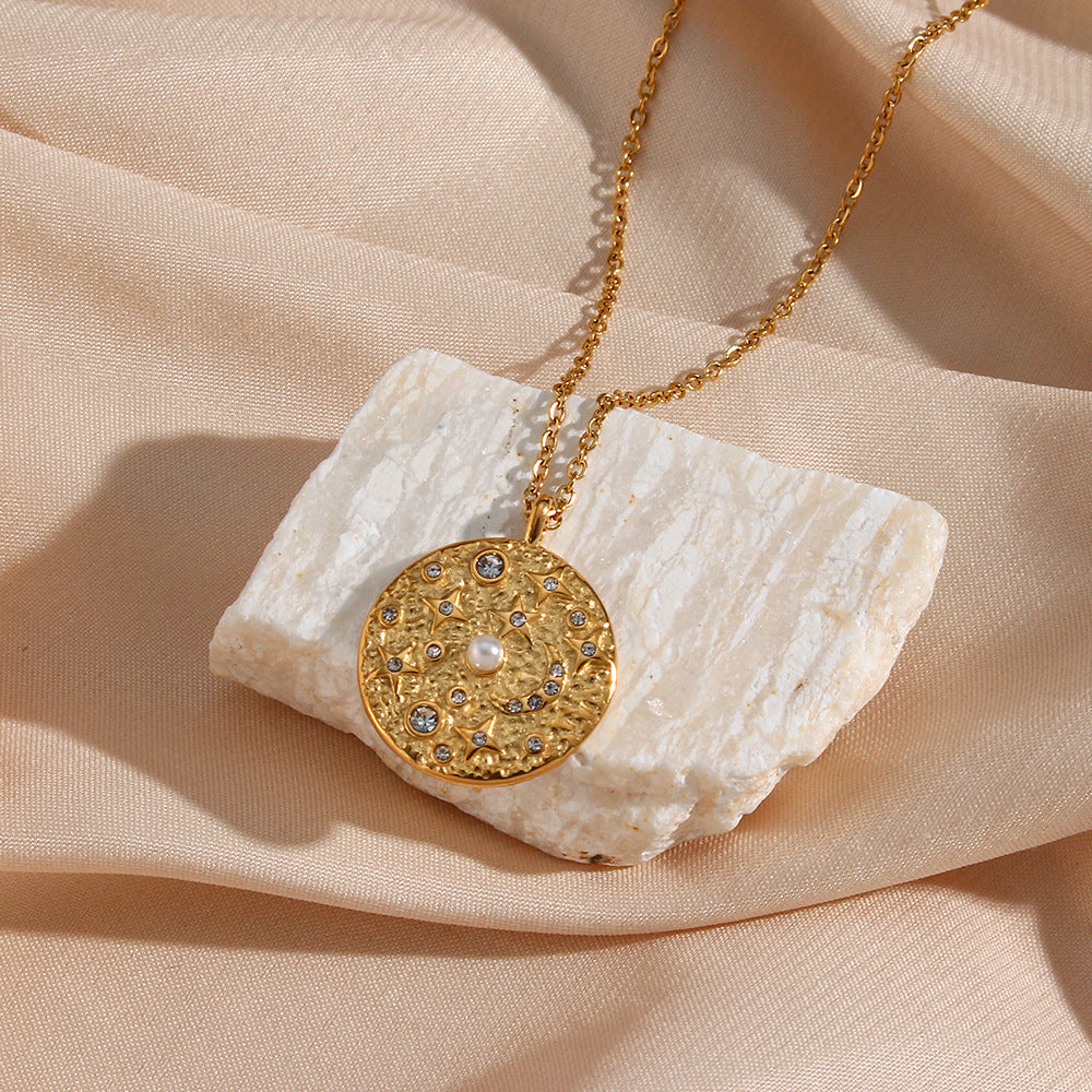 Astrid Celestial Gold Necklace