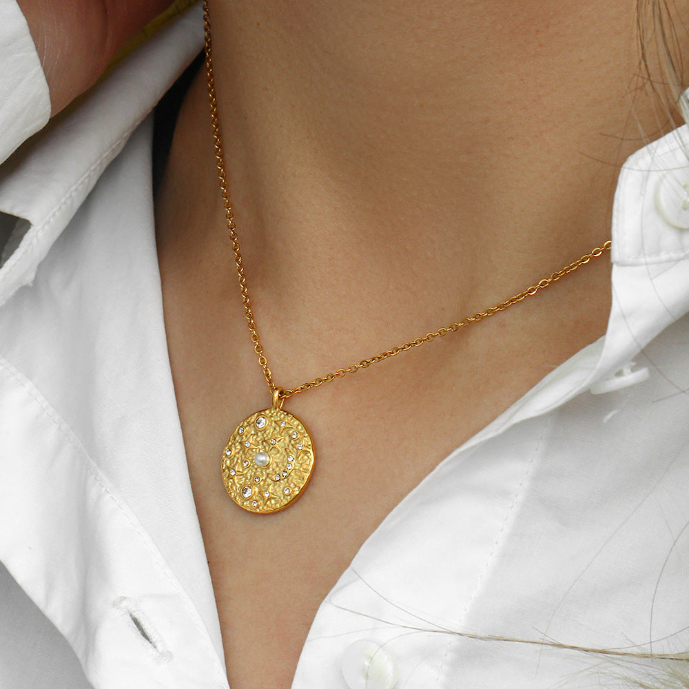 Astrid Celestial Gold Necklace