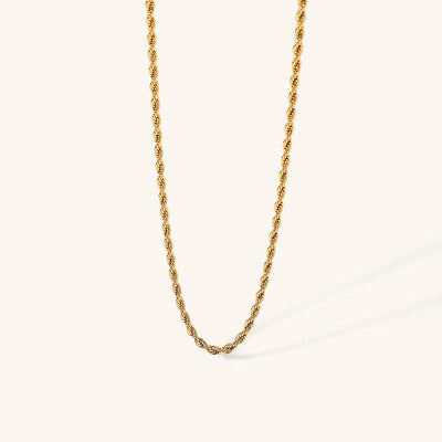 Aurelia Rope Gold Necklace