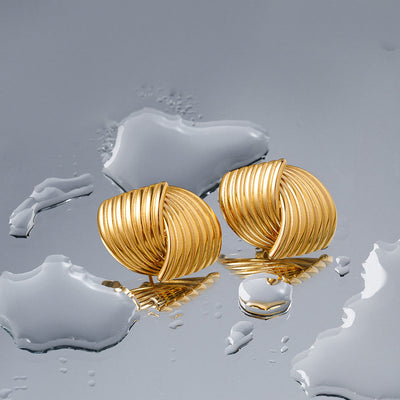 Aurelia Winged Gold Earrings