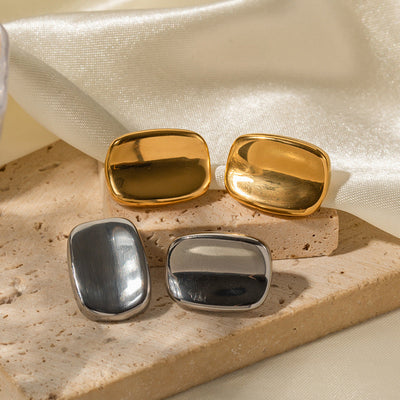 Aurora Gold Stud Earrings