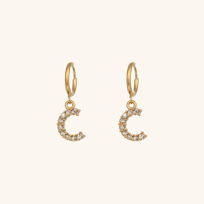 Aimee Initial Earrings