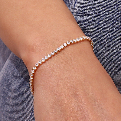 Celeste Radiant Tennis Bracelet