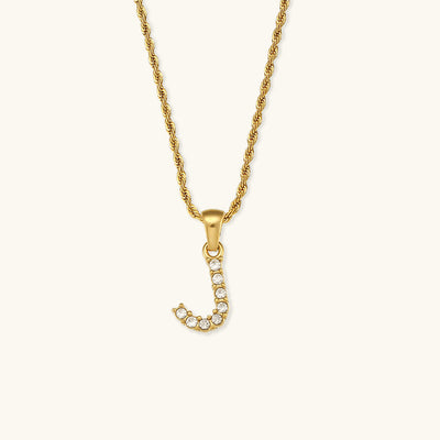 Celeste Initial Diamond Necklace