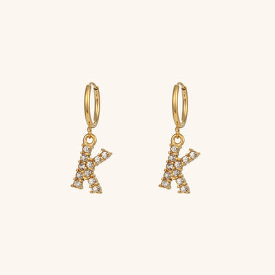 Aimee Initial Earrings