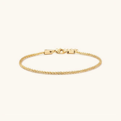 Luna Gleam Delicate Gold Anklet