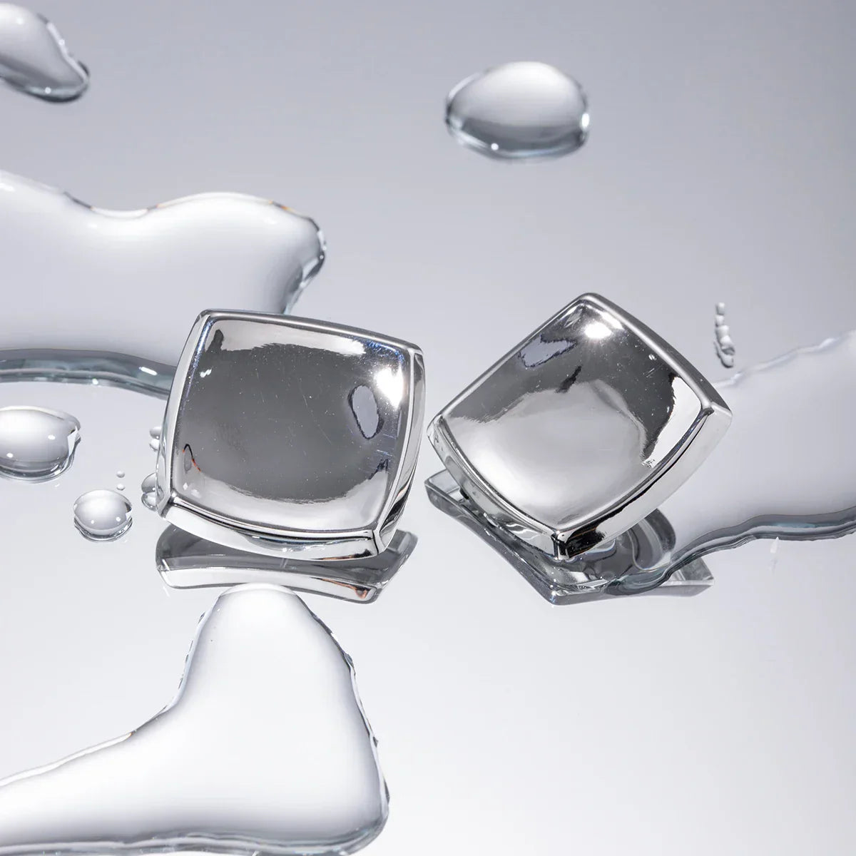 Luxe Allure Minimalist Geometric Stud Earrings