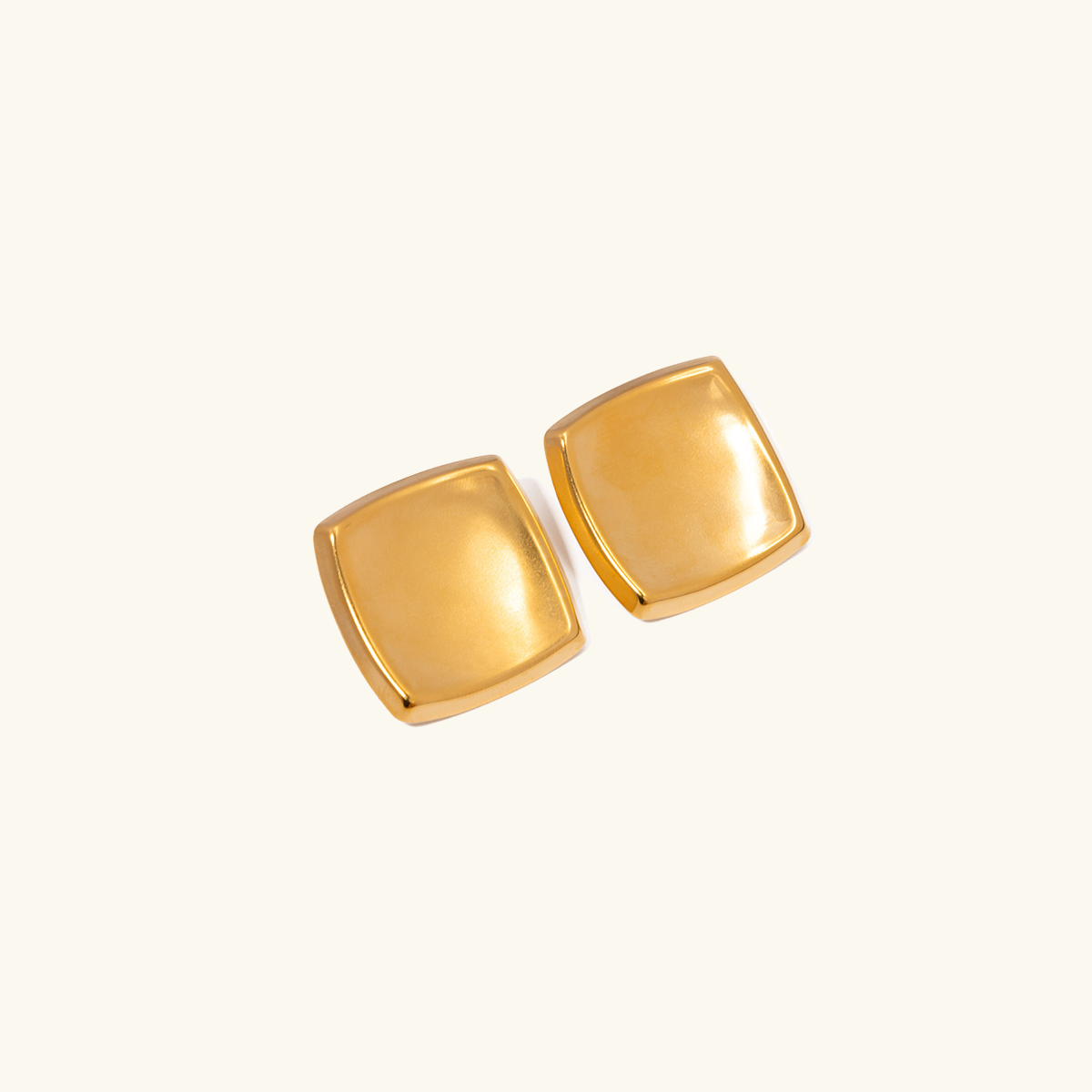 Luxe Allure Minimalist Geometric Stud Earrings