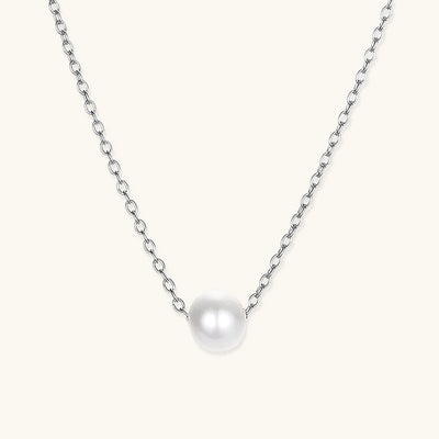 Celeste Single Pearl Necklace