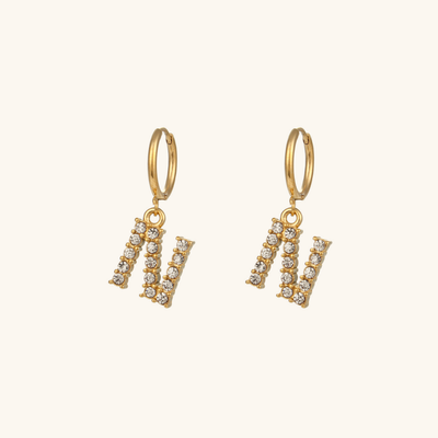 Aimee Initial Earrings