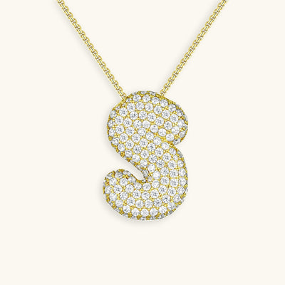 Radiant Initial Pendant Necklace