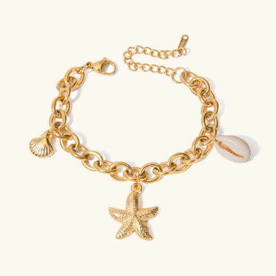 Seaside Charm Gold Bracelet