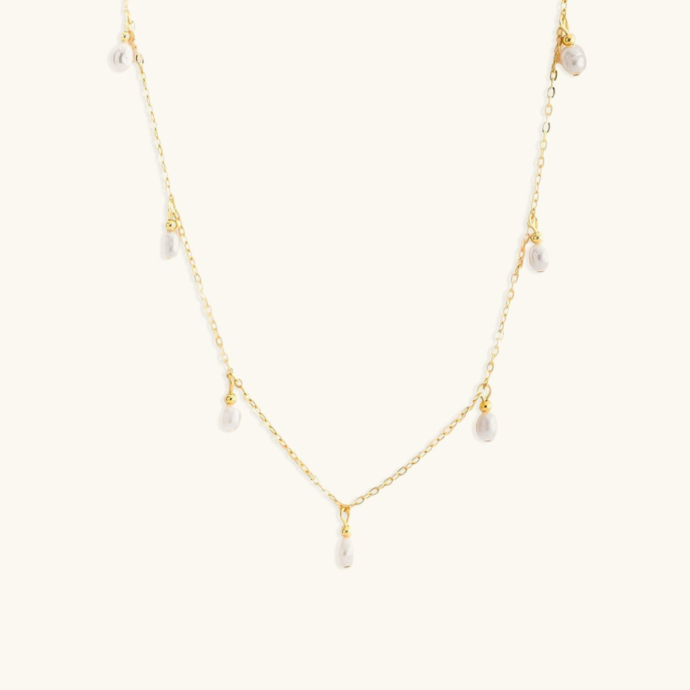 Serena Pearl Drop Necklace