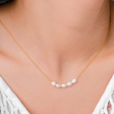 Serene Freshwater Pearl Necklace