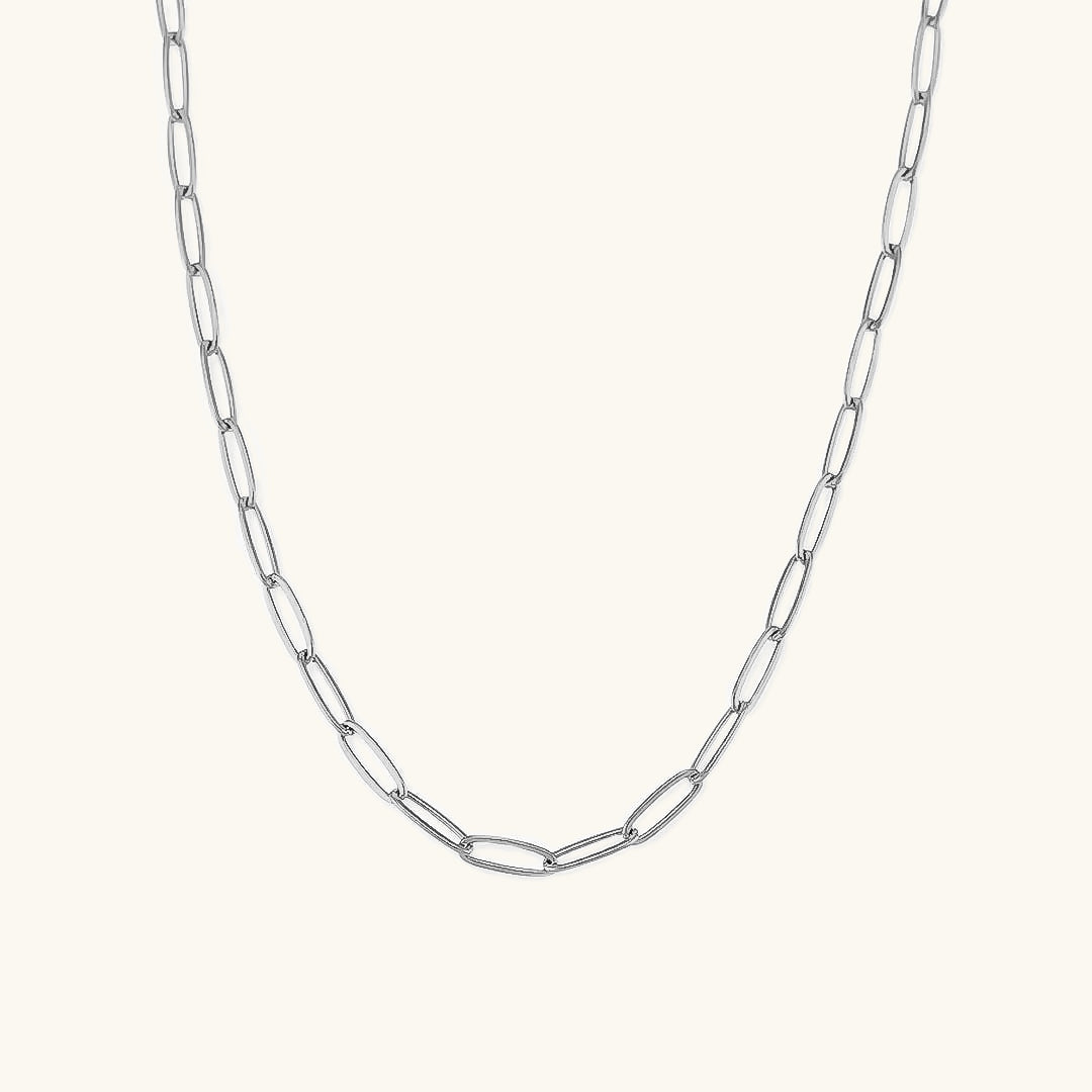 Siena Paperclip Gold Necklace