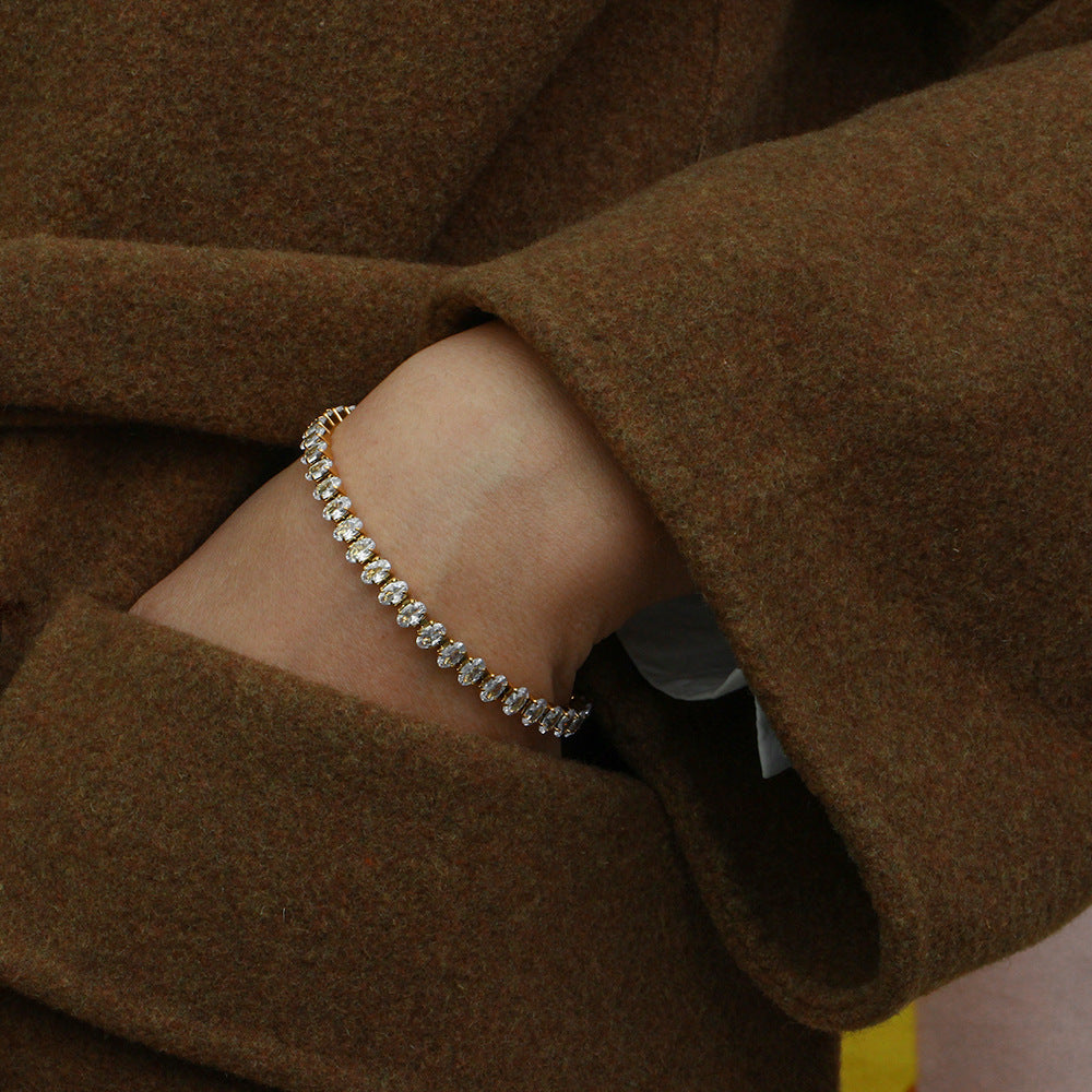 Stellar Diamond Tennis Bracelet